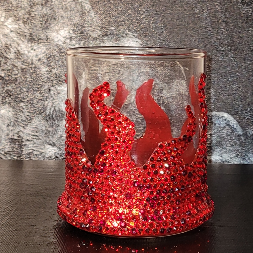 Bling Brush/candle holder